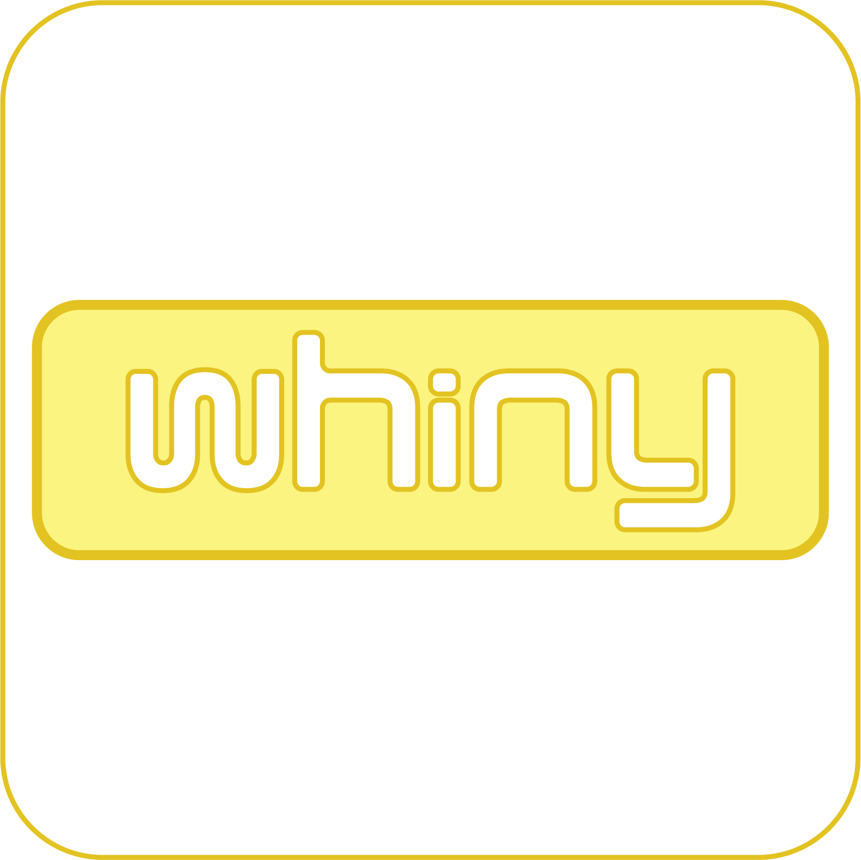 "Whiny" Sticker